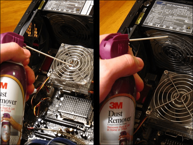 Limpar pó computador 