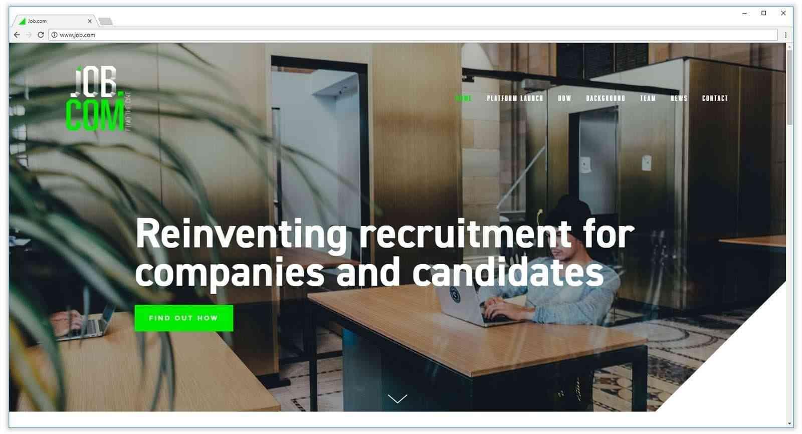homepage do job.com