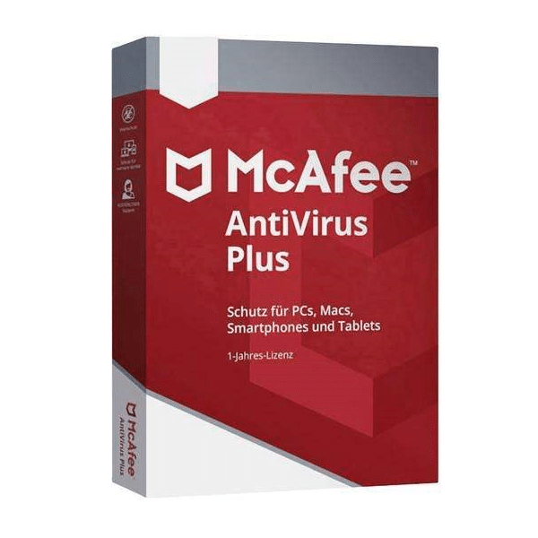 Licença software McAfee® AntiVirus Plus