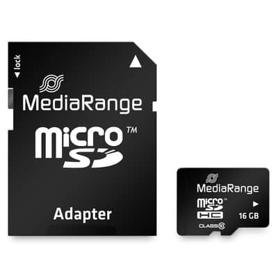Cartão Micro SD 16GB  MediaRange
