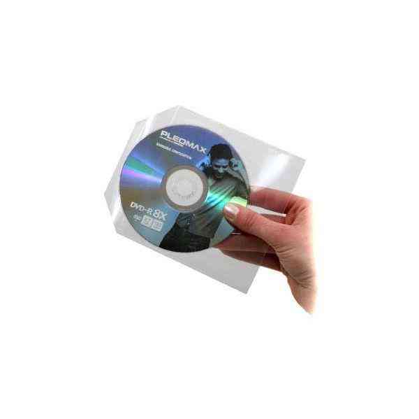 Bolsas Plástico MEDIARANGE p/ CD/DVD individuais – Pack 50 Unidades 1