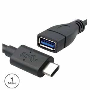 Cabo USB 3.0 TIPO-C Femea 1Mt
