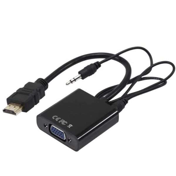 Adaptador HDMI para VGA com Audio 2