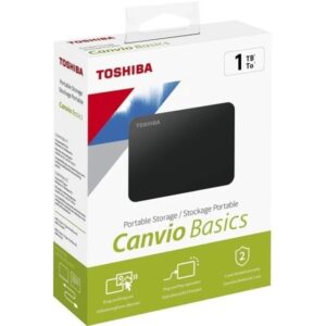 Disco Externo Toshiba 1TB 2.5′ Canvio Basics