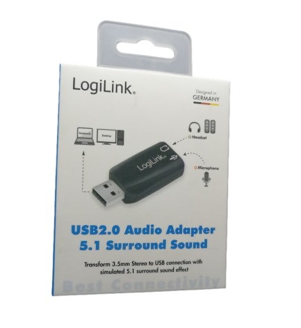 Adaptador de Áudio LOGILINK UA0053 - externo 1