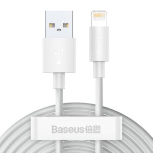 Cabo USB BASEUS TZCALZJ-02 USB para Lightning | Pack de 2
