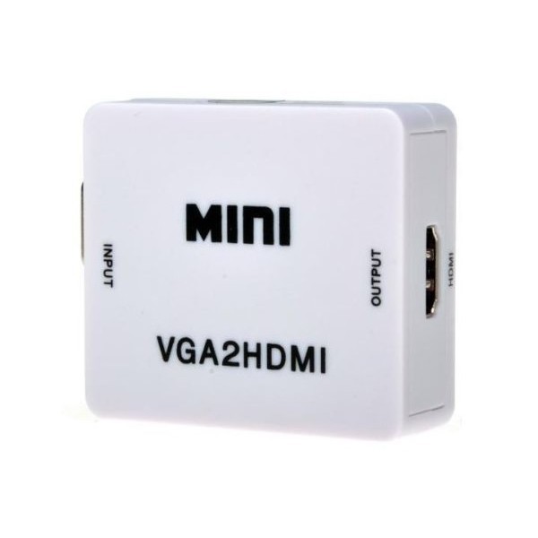 Adaptador VGA + Jack 3.5MM para HDMI