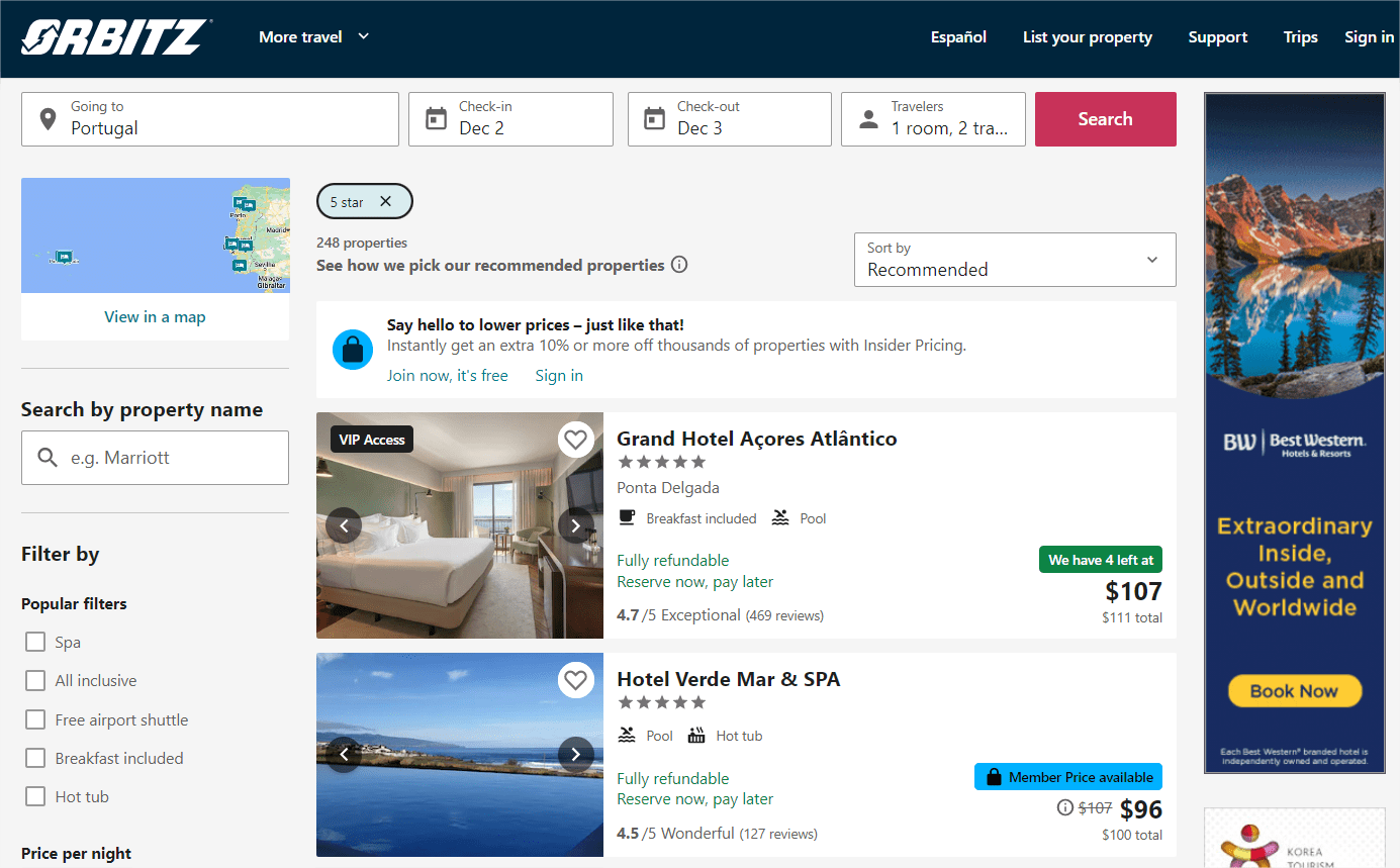 17 sites com os melhores preços de reservas de hotéis 7