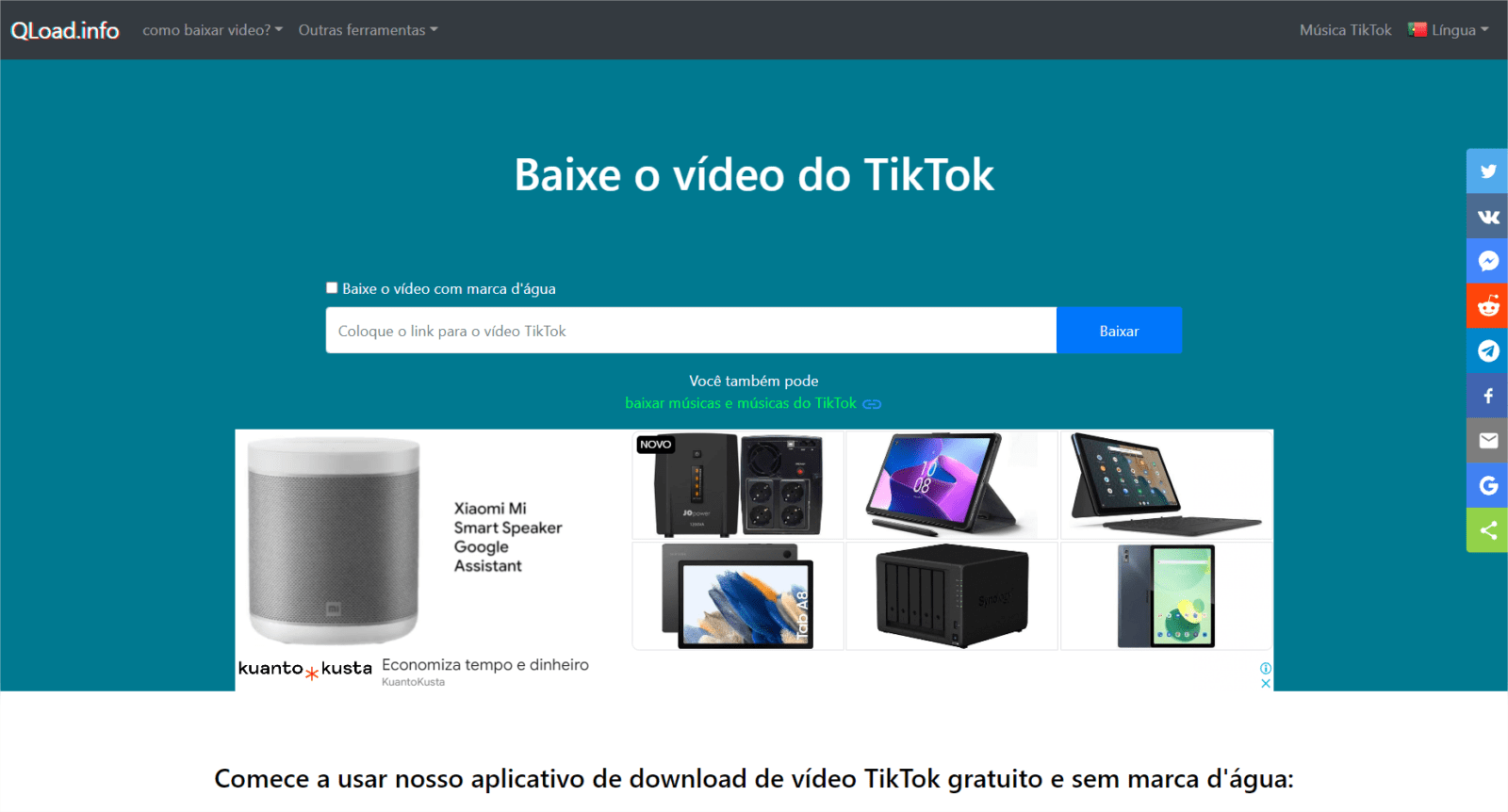 16 sites grátis para descarregar vídeos do TikTok 5