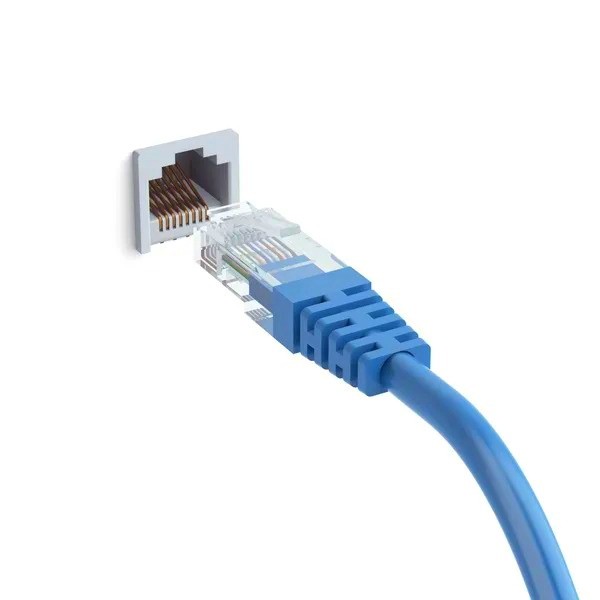 cabo rede azul
